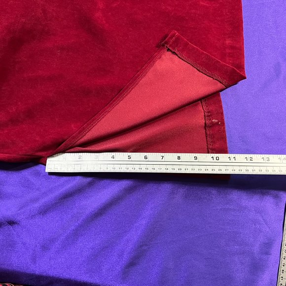 VTG๐ Karin Stevens Faux Suede Dress with Jacket backside it has a long Slit - Picture 15 of 16